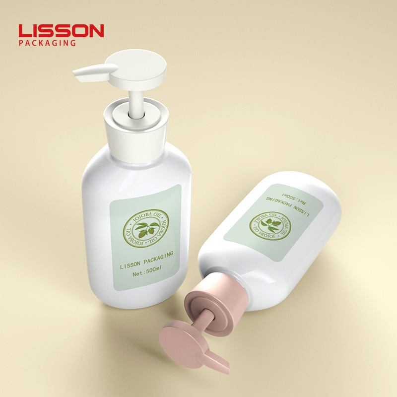 500ml Plastic Shampoo and Conditioner Bottle