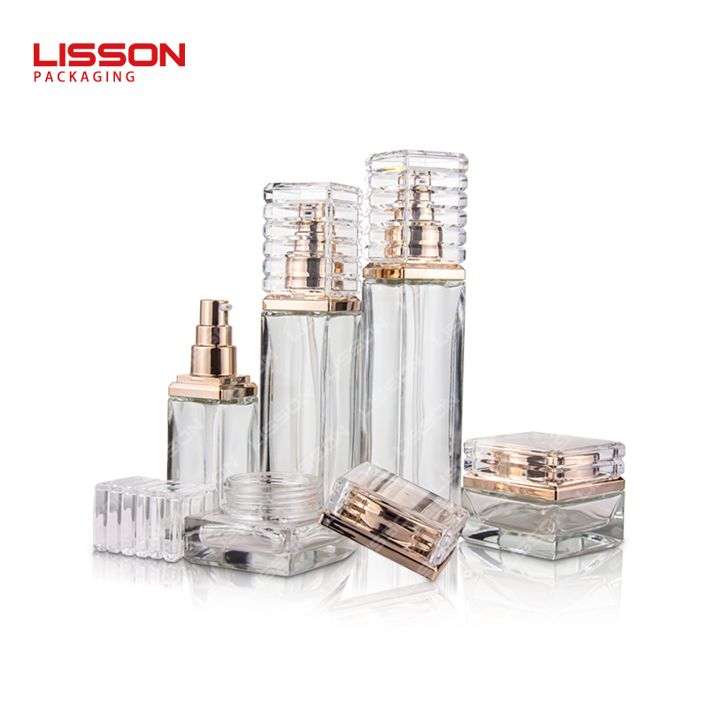 30g 50g Cream Glass Jars and 40ml 100ml 120ml Glass Bottle