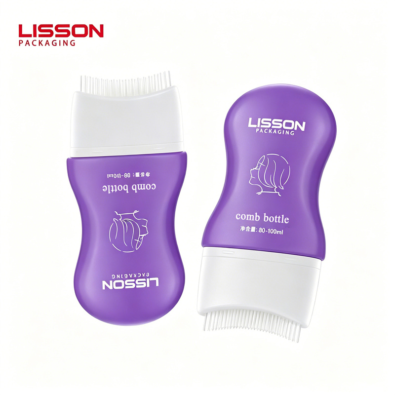 Precise hair root application container