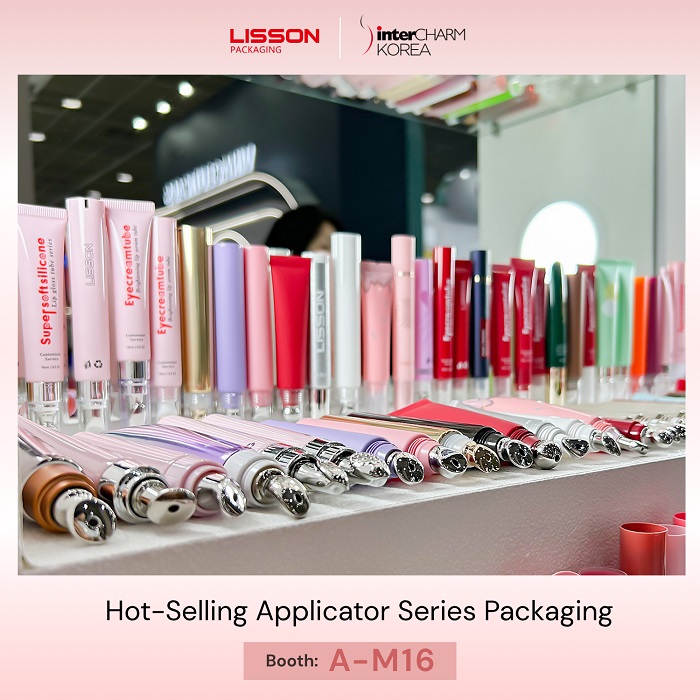 High demand functional squeeze tubes with built in metal and ceramic massage tips