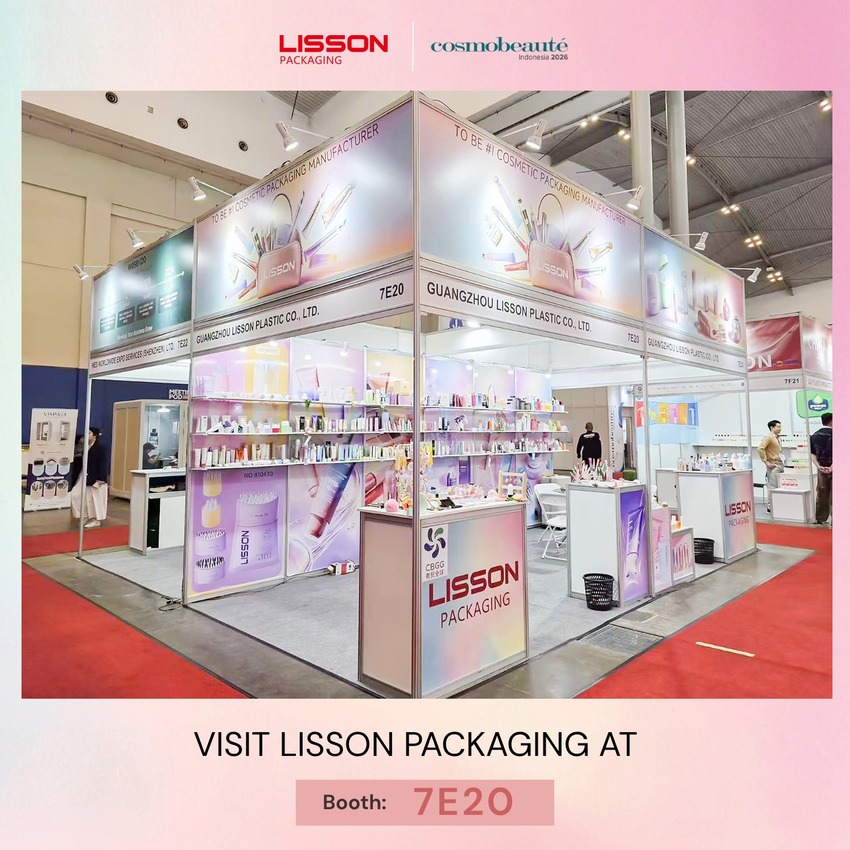 LISSON Packaging, Cosmobeauté Indonesia 2026에서 화려한 데뷔 — 부스 7E20에서 종합 화장품 패키징 솔루션 선보여