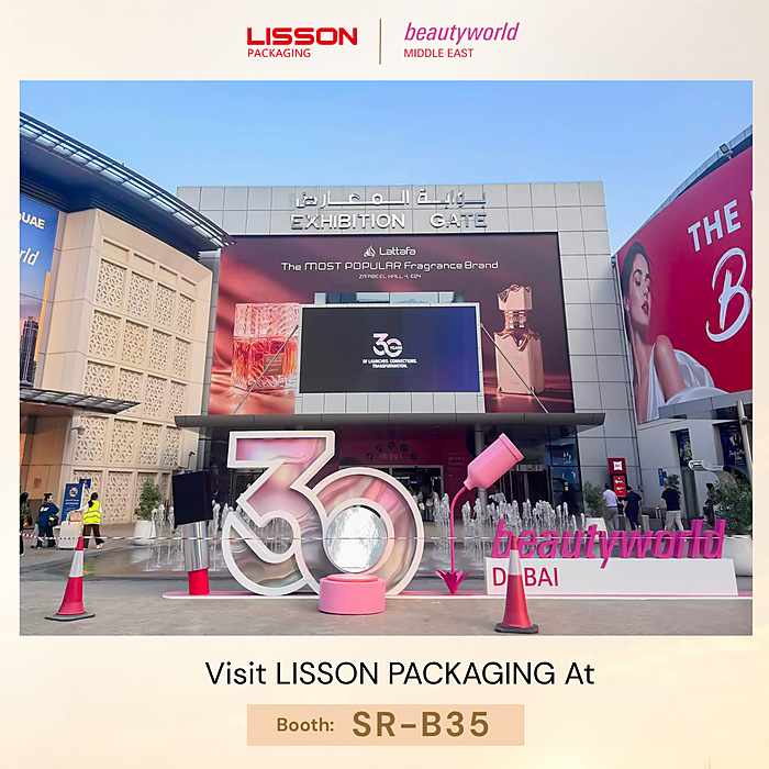 LISSON Packaging, Beautyworld Middle East 2026에서 종합적인 화장품 포장 솔루션 선보이며 주목받다